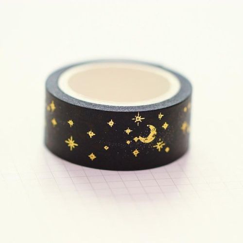 Simple Printing Gold Foil Silver Foil And Paper Adhesive Tape